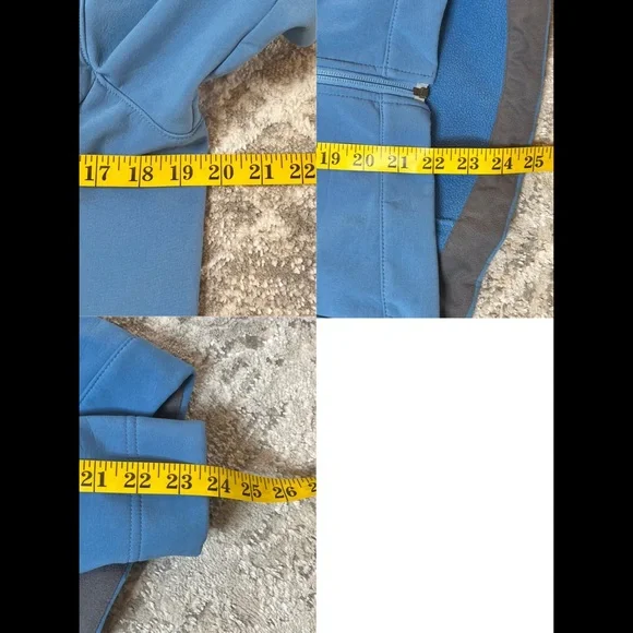 The North Face Women’s Apex Softshell Jacket Blue Small - Picture 4 of 5